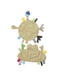 Silly U Schmusetuch mit Schnullerclip Cozy
