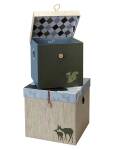 Aufbewahrungsboxen Pappe  Forest