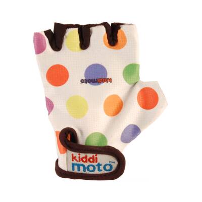 Casco Kiddimoto Dotty Pastel Taglia M – Per Bambini, Con Regolatore E Imbottitura Morbida