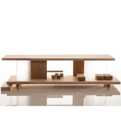 Modulares Puppenhaus Sibis möbliert