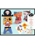 Djeco Bastelset mit Rubbelbilder Piraten 3-6 Jahren