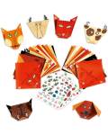 Djeco Sticker Bastelset Origami Tiere ab 4+