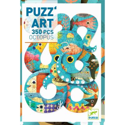 Djeco Puzzle Oktopus ab 7 Jahre PUZZArt 350Teile