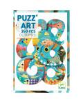Djeco Puzzle Oktopus ab 7 Jahre PUZZArt 350Teile