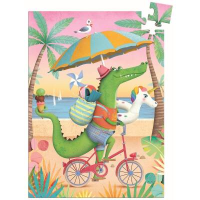 Djeco Mini Puzzle Coco Beach 60Teile ab 5Jahre