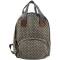 Huiskamergeluk Rucksack Mini Polka Dot taupe