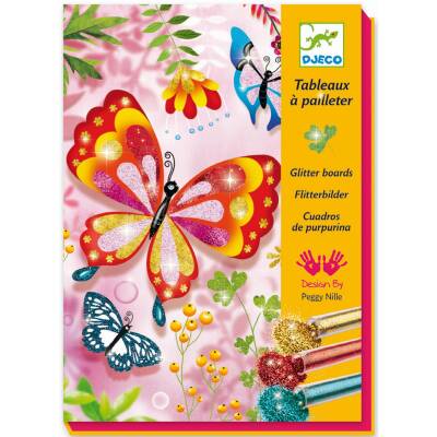 Glitzerbilder Kreativset Schmetterlinge