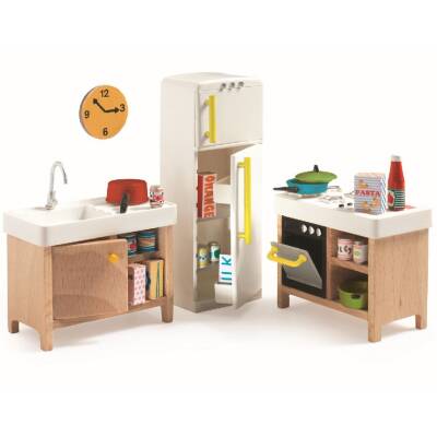 Puppenhaus Zubehör Küche Djeco