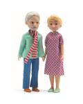 Puppenhaus Figuren Großeltern Djeco