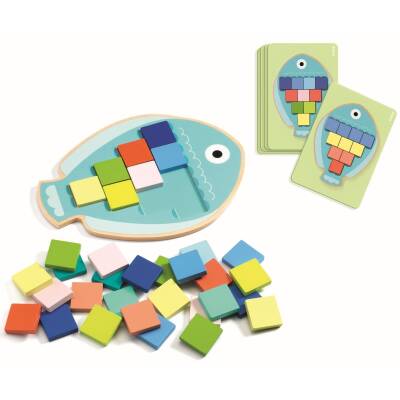 Djeco Mosaikspiel Mosa Color für Kinder ab 3 Jahre