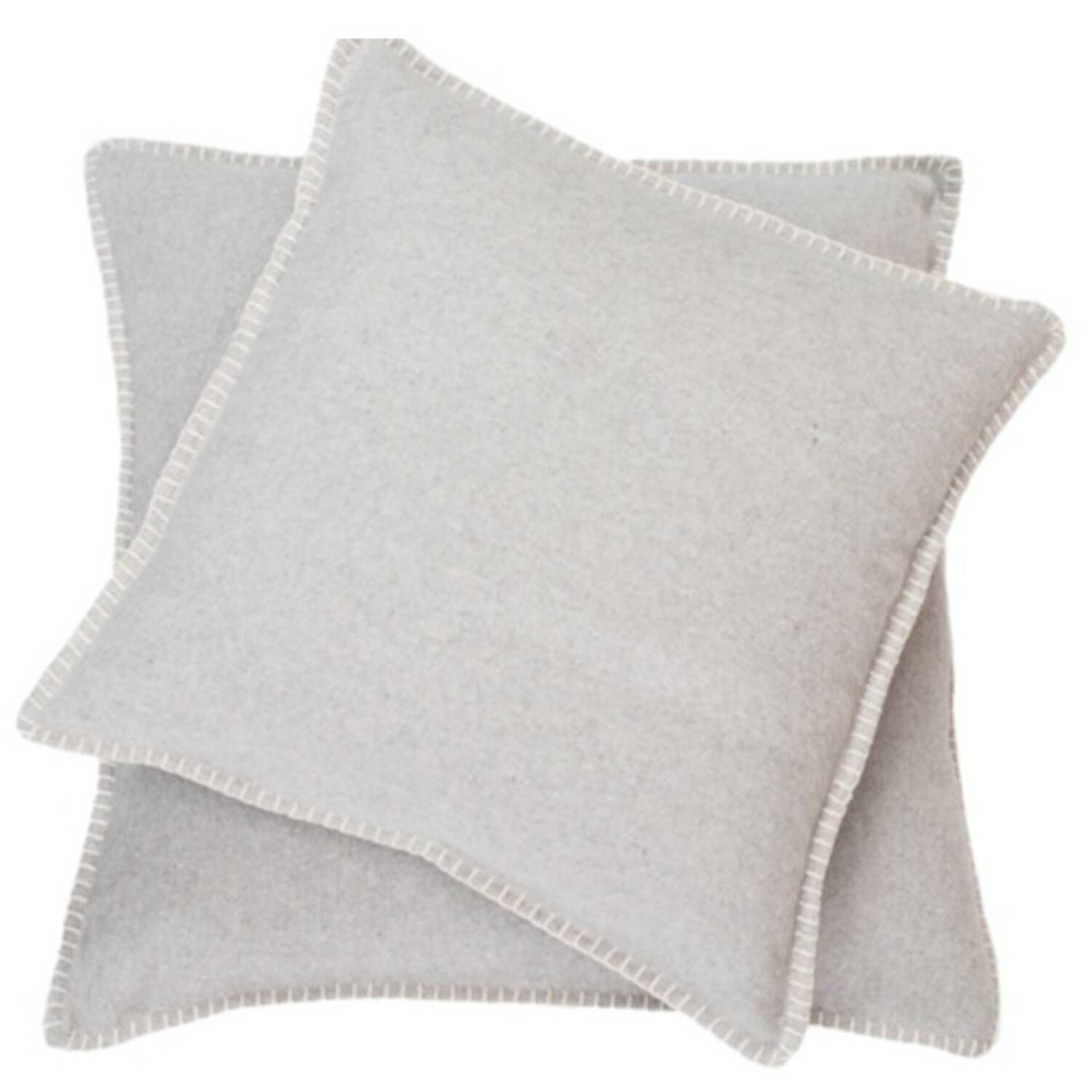 David Fussenegger Kissen Sylt hellgrau 50x50cm Baumwolle