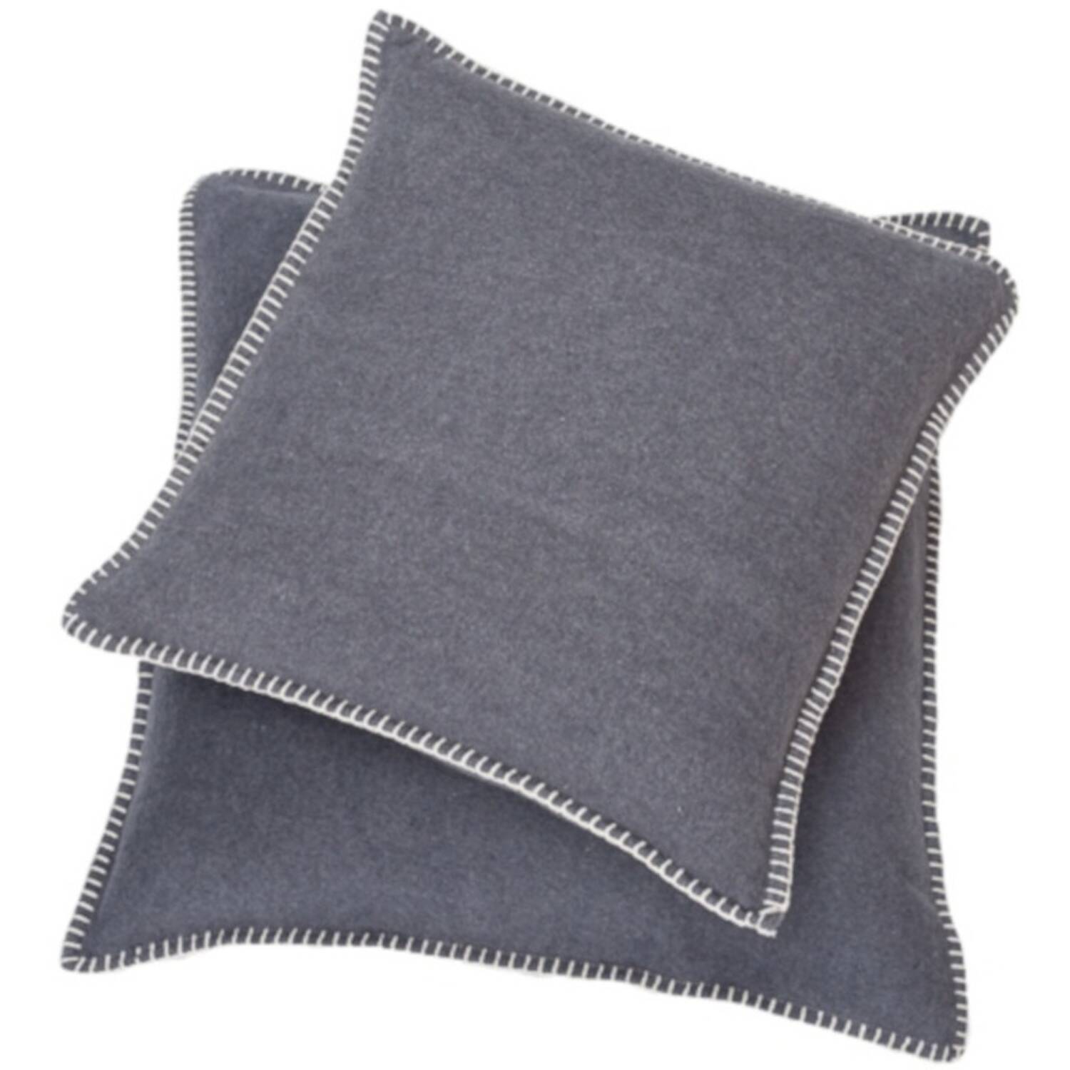 David Fussenegger Kissen Sylt hellgrau 50x50cm Baumwolle