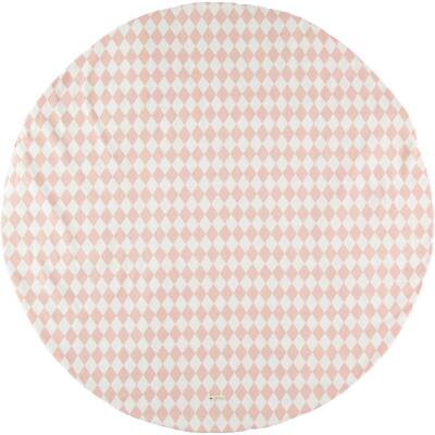 Spieldecke f.Tipi Raute rosa Nobodinoz