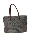 The Moshi Tasche in Bast-Optik grau Soller