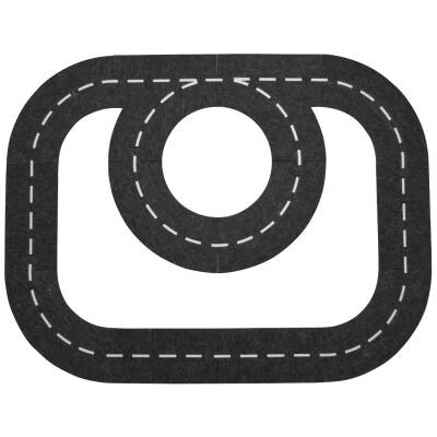 Sebra Fahrbahn aus Filz für Kinder