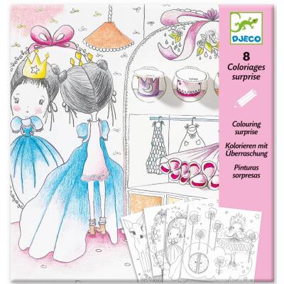 Djeco Malen von 6-9 Jahre Püppchens kleine Türen