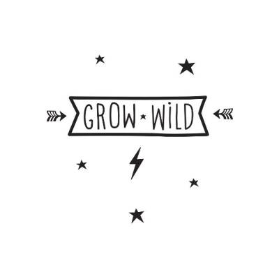 Wandsticker Grow Wild