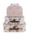 Sass & Belle Pappkoffer Kinder Vintage Rose mittel...