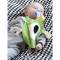 Silly U Schmusetuch mit Schnullerclip Cozy gelb