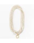 Lumisha Halskette Mini-Kristallkette ivory 92cm...