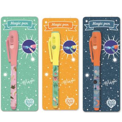 Djeco Zauberstift für Kinder mit UV-Licht Lucille rosa