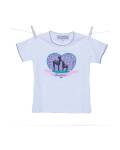 Kinder-T-Shirt  Glückskind weiß Trachten 104