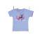 Kinder-T-shirt  Kleiner Wildfang grau Größe 92