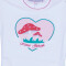 Kinder-T-shirt  Kleiner Glückspilz weiß 104