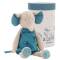 Moulin Roty Plüschtier Elefant mit blauem Anzug aus der Serie Sous mon baobab