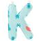 Lilliputiens Stoff-Buchstabe  K