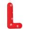 Lilliputiens Stoff-Buchstabe  L