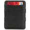 Hunterson Magic Strap Geldbeutel Leder RFID schwarz