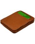 Hunterson Magic Strap Geldbeutel mit Kleingeldfach cognac