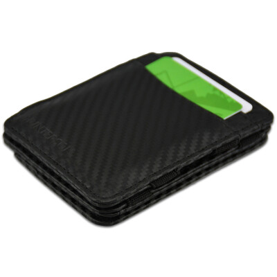 Hunterson Magic Strap Geldbeutel mit Kleingeldfach carbon