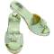 Souza Schuhe mit Absatz mint grün glitzernd Pippa 30/31