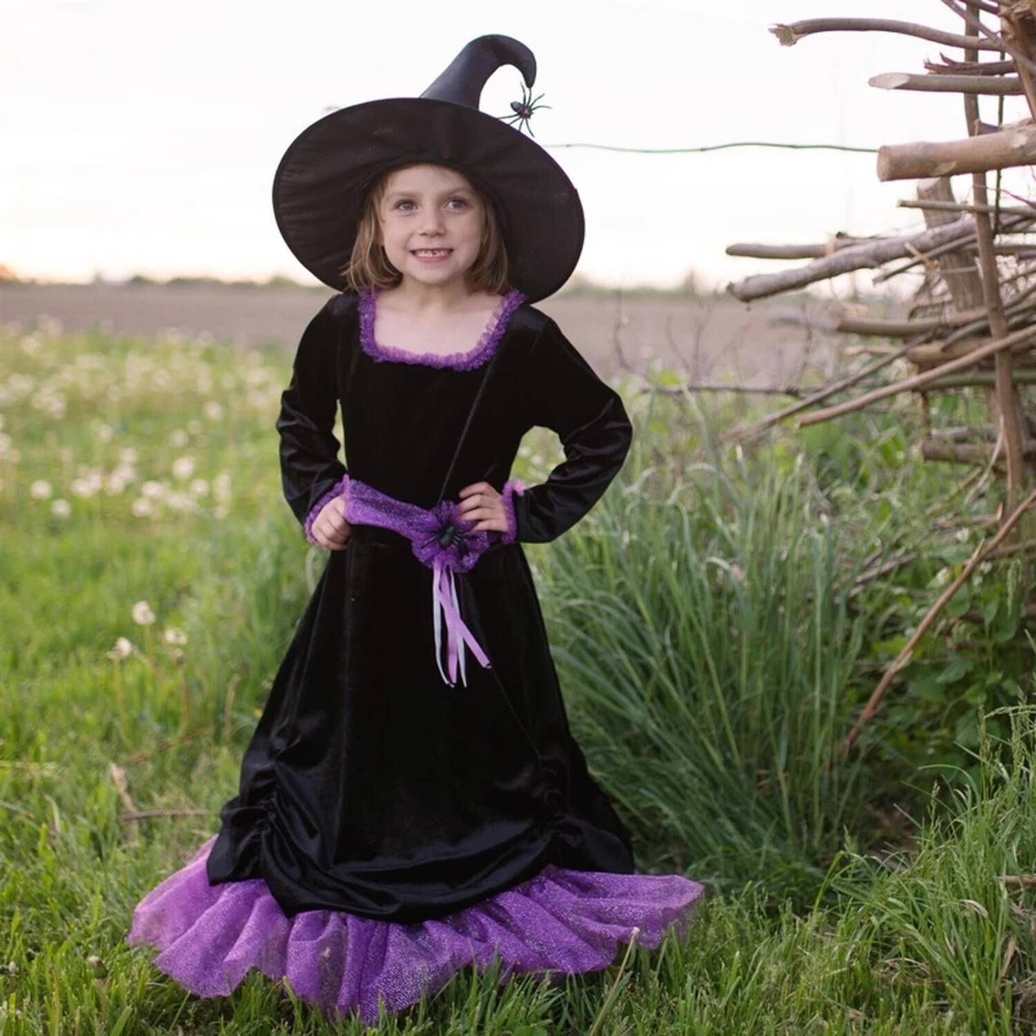 Amscan Hexenkostüm Für Kinder 4-6 Jahre | Rosa, Komplett – Perfekt Für Halloween, Fasching & Mottopartys
