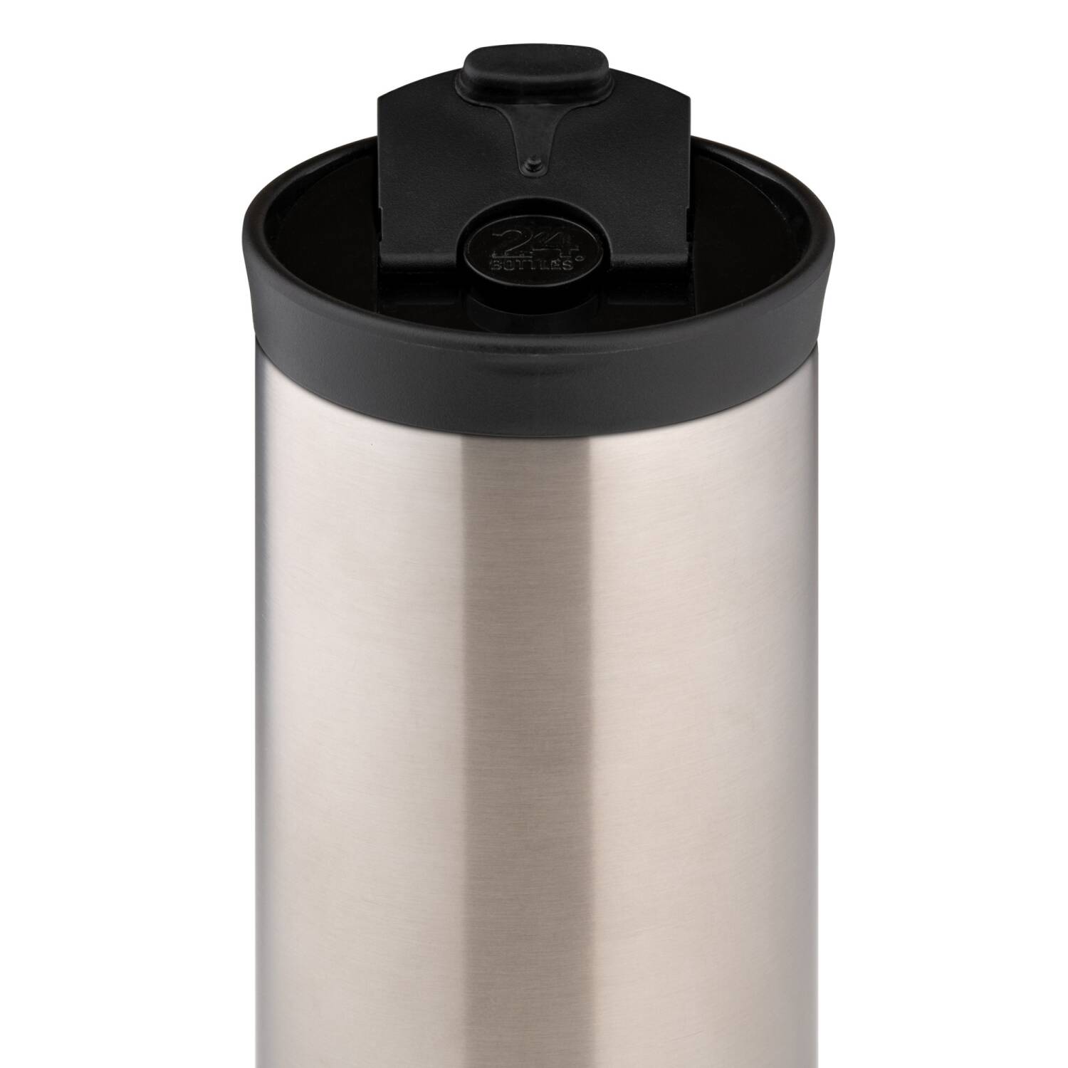24Bottles Thermo-Reisebecher, 600 Ml, BPA-freier Edelstahl – Hält 6h Heiß, 12h Kalt
