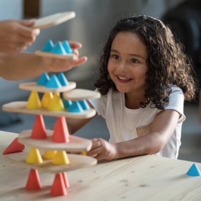 OPPI Konstruktionsspielzeug Piks Medium-Set 44 Teile