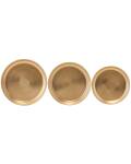 House Doctor Tablett Messing Finish gold Ø 15,5 cm