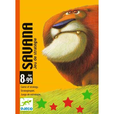 Djeco Kartenspiel Savanna von 8-99 Jahren