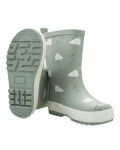Fresk Regenstiefel mit Igeln in mint grün