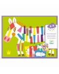Djeco Sticker Große Tiere Basteln von 3-6 Jahren