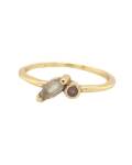 Muja Juma: Ring gold Peach+Prenit