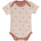 Fresk Baby Body Kurzarm rosa Pusteblume Bio Baumwolle 3-6 Monate - 62/68