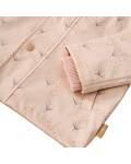 Fresk Regenjacke aus recyceltem Polyester und weichem Baumwoll-Futter in rosa
