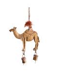 Madam Stoltz: Anhänger Kamel gold 9cm für Deko