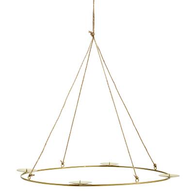 Madam Stoltz: Adventskerzenhalter Oval 62x45cm