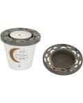 Krasilnikoff: Teelichthalter aus Zink für Espresso Mug