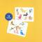 Makii Kindertattoos Hunde auf 2 Blatt mit 13 Tattoos