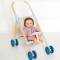 Djeco: Puppe mit weichem Körper und Schlafaugen Modell Dalhia Purple - Pomea Collection